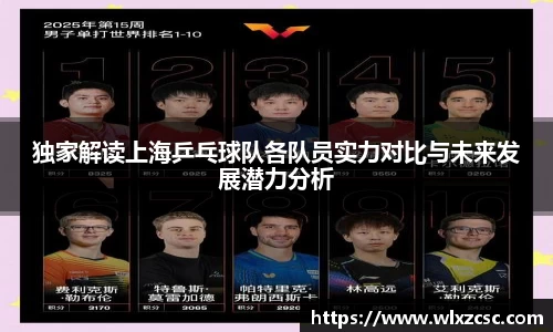 独家解读上海乒乓球队各队员实力对比与未来发展潜力分析
